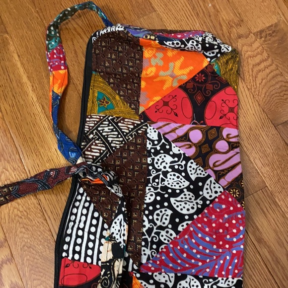 Handmade yoga mat bag - Picture 4 of 5